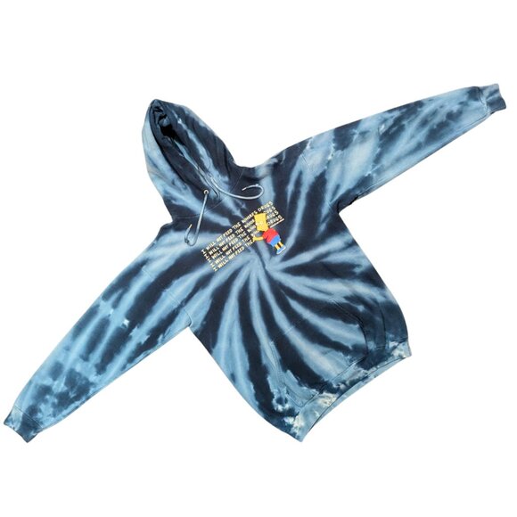 SOLD Y2K Bart Simpson Tie Dye Size M Men - Picture 3 of 5